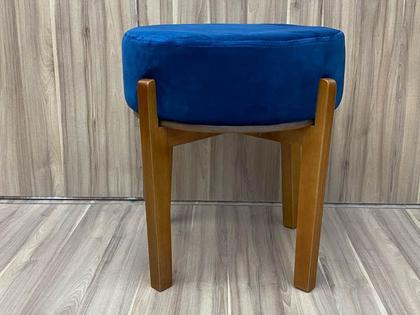 Puff Decorativo Azul 800 Veneza - Alpoim Imagem de Puff Decorativo Azul 800 Veneza