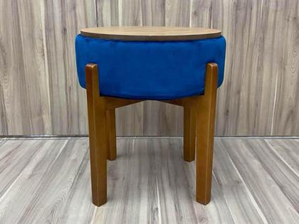 Imagem de Puff Decorativo Azul 800 Veneza