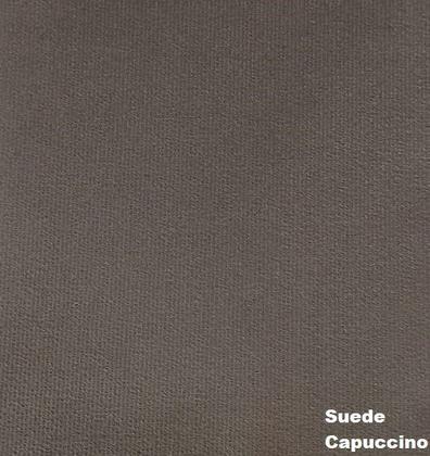 Imagem de Puff Decorativo Beatriz Orgânico Crm Suede Capuccino Mz Decor