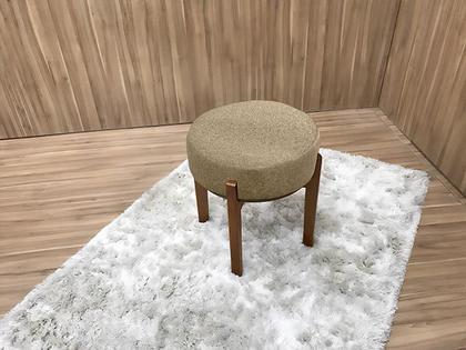 Puff Decorativo Bege 419 Mona - Alpoim Imagem de Puff Decorativo Bege 419 Mona