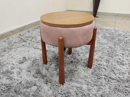 Imagem de Puff Decorativo Mesinha Rose 10 Beth