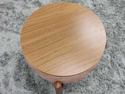 Imagem de Puff Decorativo Mesinha Rose 10 Beth