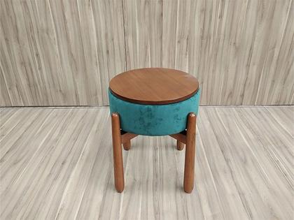 Imagem de Puff Decorativo Mesinha Verde 11 Beth