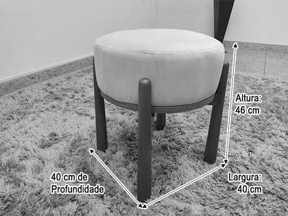 Imagem de Puff Decorativo Mesinha Verde 11 Beth