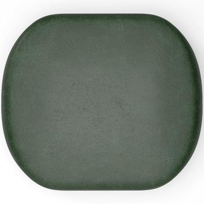 Imagem de Puff Decorativo Orgânico para Living Quarto 70cm Doha W01 material sintético Verde Musgo - Lyam Decor