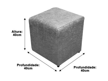 Imagem de Puff Decorativo Verde 200 Alpoim