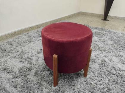 Imagem de Puff Decorativo Vinho 323 Maycon