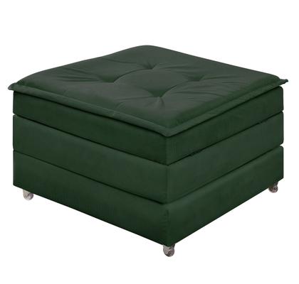 puff dobravel quadrado estofado com rodinha vira cama solteiro bau - Mini Me Artigos Imagem de puff dobravel quadrado estofado com rodinha vira cama solteiro bau