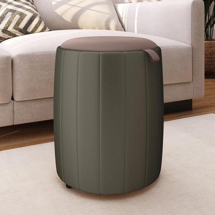 Imagem de Puff Gourmet Luxo Banqueta Decorativo Para Quarto Sala e Escritório