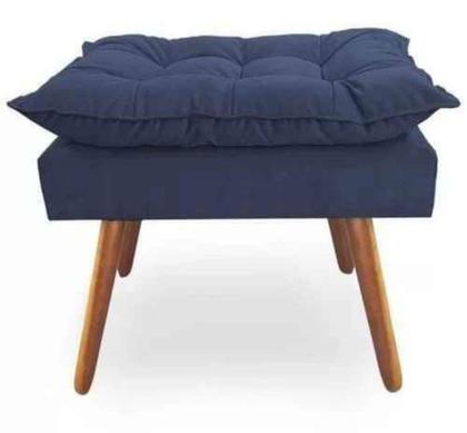 Imagem de Puff Opala Retangular Sala e Quarto - Leo Decor