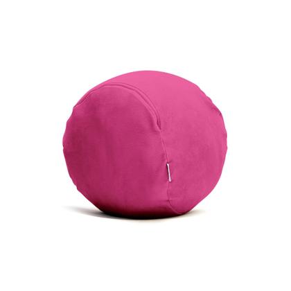 Imagem de Puff Organizador Infantil para Bichos de Pelúcia Rosa Escur