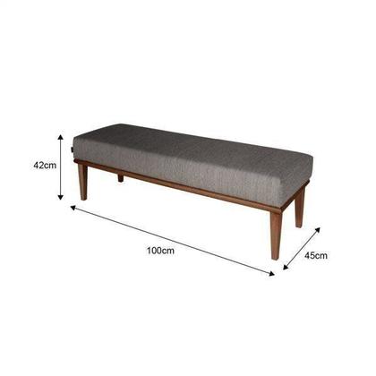 Imagem de Puff para Quarto 100cm Grazi Sofáni