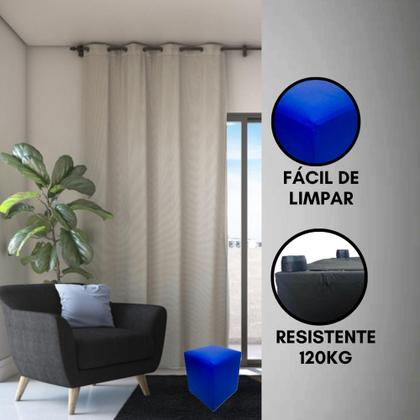 Imagem de Puff Pufe Transforme O Ambiente Banqueta Apoiador Decorativo