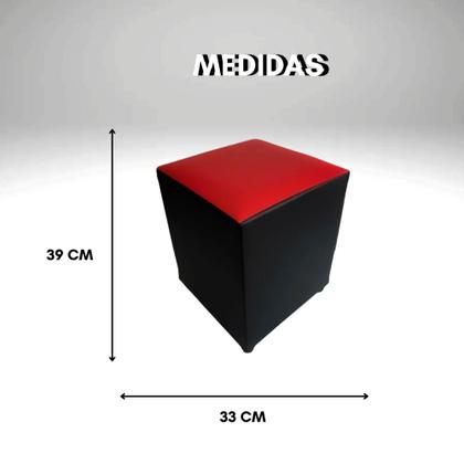 Imagem de Puff Pufe Transforme O Ambiente Banqueta Apoiador Decorativo