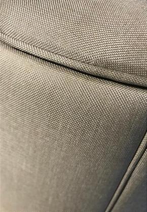 Imagem de Puff Redondo Baú Não É Segredo Debrum Linho Bege 40X45