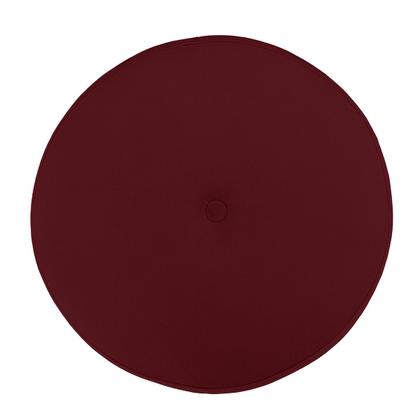 Imagem de Puff Redondo com Botonê para Sala e Quarto Veludo  - LH Decor