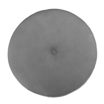 Imagem de Puff Redondo com Botonê para Sala e Quarto Veludo  - LH Decor