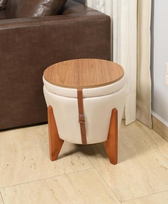 Imagem de Puff Redondo Flex: Design Moderno e Praticidade em 1