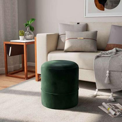 Puff Soho Verde Musgo 44 cm - Mobly Imagem de Puff Soho Verde Musgo 44 cm