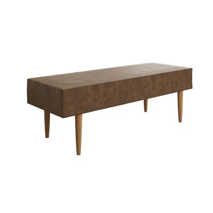 Imagem de Puff Turim 1,40 x 50 em material ecológico PU - Skybox