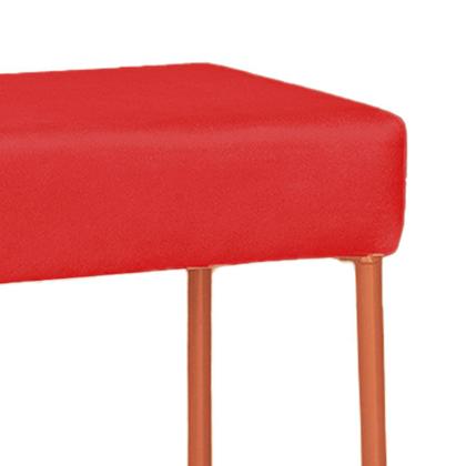 Imagem de Puff Unna com Suporte Dourado