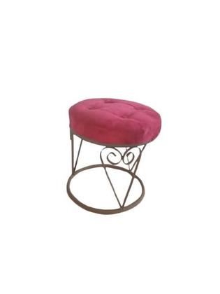 Imagem de Puffs decorativo arabesto super resistente lancamento cor:vermelho