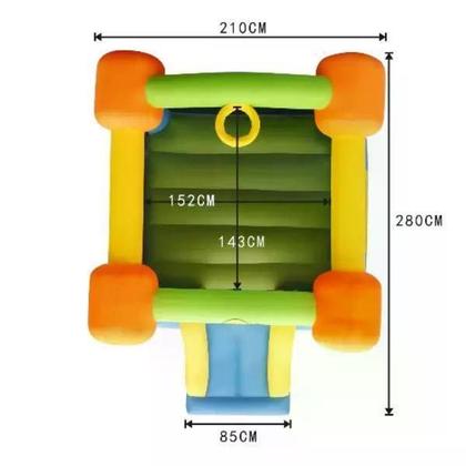 Imagem de Pula Pula Inflável Balão Mágico Com Motor 220V 9070 Yeladim
