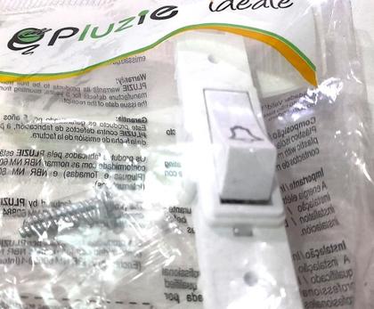 Imagem de Pulsador Campainha 10a 250v Pluzie Sem Placa Bco Ref. 3253