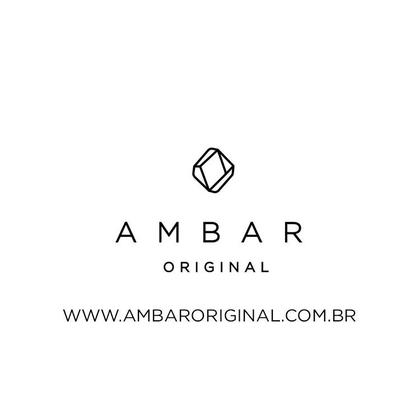 Imagem de Pulseira 18cm Âmbar Báltico Mel Escuro Polido com Pingente de Cruz