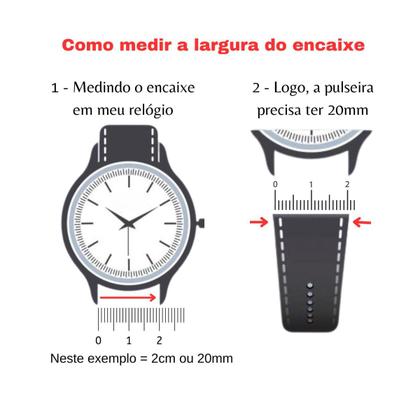 Imagem de Pulseira 22mm Need Para Huawei Honor Magic Watch 2 46mm