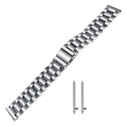 Imagem de Pulseira 24mm Aço Inox Compatível com TicWatch Pro 5 Enduro