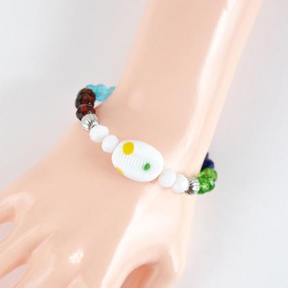 Imagem de Pulseira 7 Sete Linhas Umbanda e Candomblé - Escolha a Cor