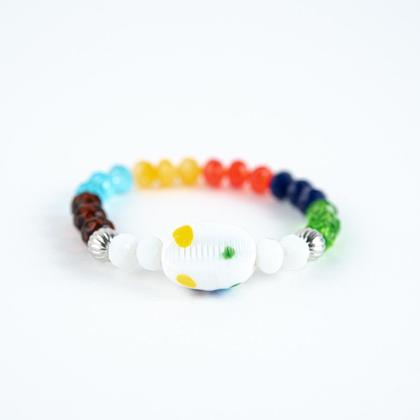 Imagem de Pulseira 7 Sete Linhas Umbanda e Candomblé - Escolha a Cor