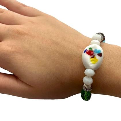 Imagem de Pulseira 7 Sete Linhas Umbanda E Candomblé - Escolha A Cor