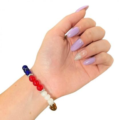 Imagem de Pulseira 7 Sete Linhas Umbanda E Candomblé - Escolha A Cor