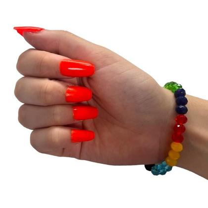 Imagem de Pulseira 7 Sete Linhas Umbanda E Candomblé - Escolha A Cor