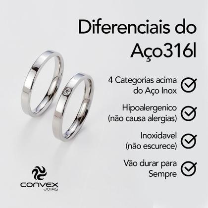Imagem de Pulseira Aço Couro com Fecho Oval 6.75mm