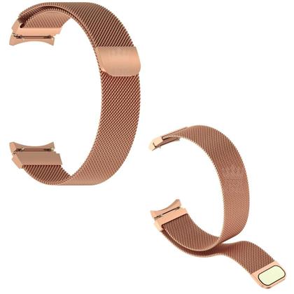 Imagem de Pulseira Aço Fecho Magnético Para Watch4 40mm SM-R860