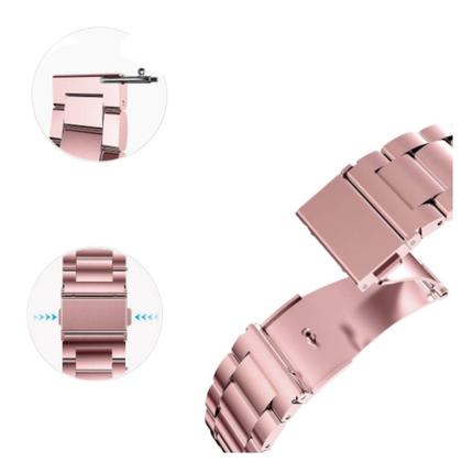 Imagem de Pulseira Aço Inox Compatível Galaxy Watch 7 40mm 44mm