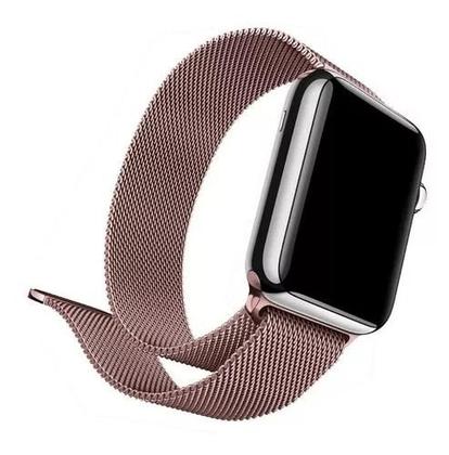 Imagem de Pulseira Aço Milanês Milanese Para SmartWatch  38/40/41mm Largura 20 - 42/44mm 47/49mm Largura 21