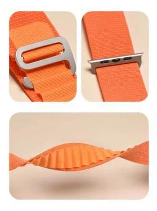 Imagem de Pulseira Alpine Alpinista Tecido Para SmartWatch Ultra 49mm 45mm 44m Largura 21 - 41mm 40mm 38mm 20 Largura