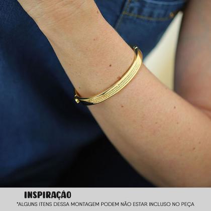 Imagem de Pulseira Articulada Feminina e Masculina Pai Nosso 72MM LadyLu