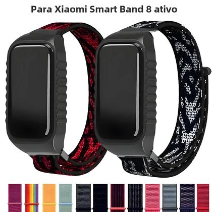 Imagem de Pulseira Ativa De Nylon Xiaomi Smart Band 8 Acessórios Para Relógio Mi Band 8
