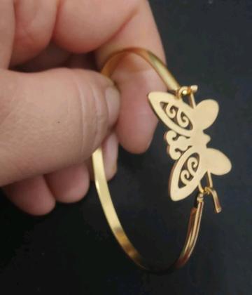 Imagem de Pulseira bracelete em aço inox menina menina Mulher