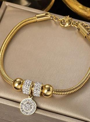 Imagem de Pulseira Bracelete Feminino Banhado a Ouro 18k - Tojoia18k