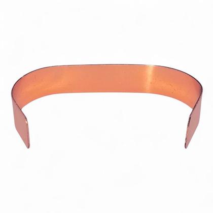 Imagem de Pulseira Cobre Nome Chokurei em Laser Hebraico Unissex