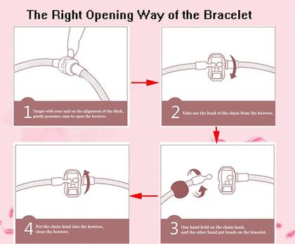 Imagem de Pulseira com Berloques Prateado Estilo Pandora. Coração Rosa