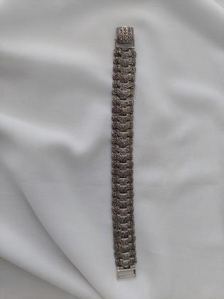 Imagem de Pulseira com Marcassitas de Prata