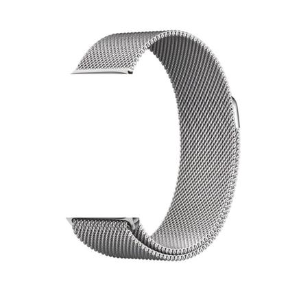 Imagem de Pulseira Compatível com Smartwatch Apple Aço Inox Magnética