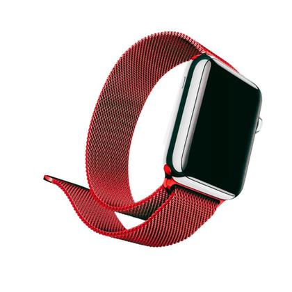 Imagem de Pulseira Compatível com Smartwatch Apple Aço Inox Magnética